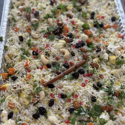 Celebration meal from Anjna's Kitchen